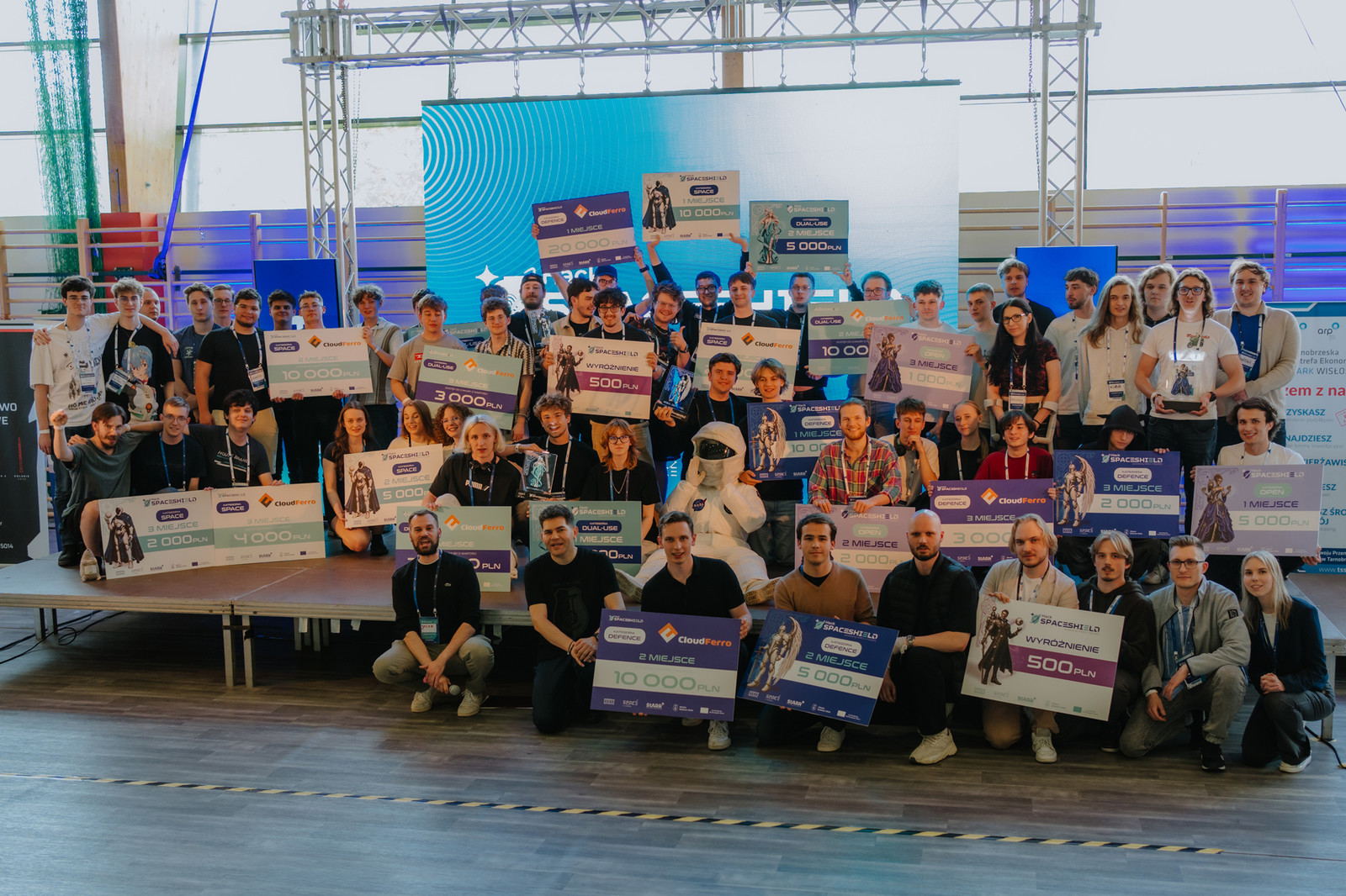 Zwycięstwo studentów Koła Naukowego Machine Learning w hackathonie Spaceshield Hack